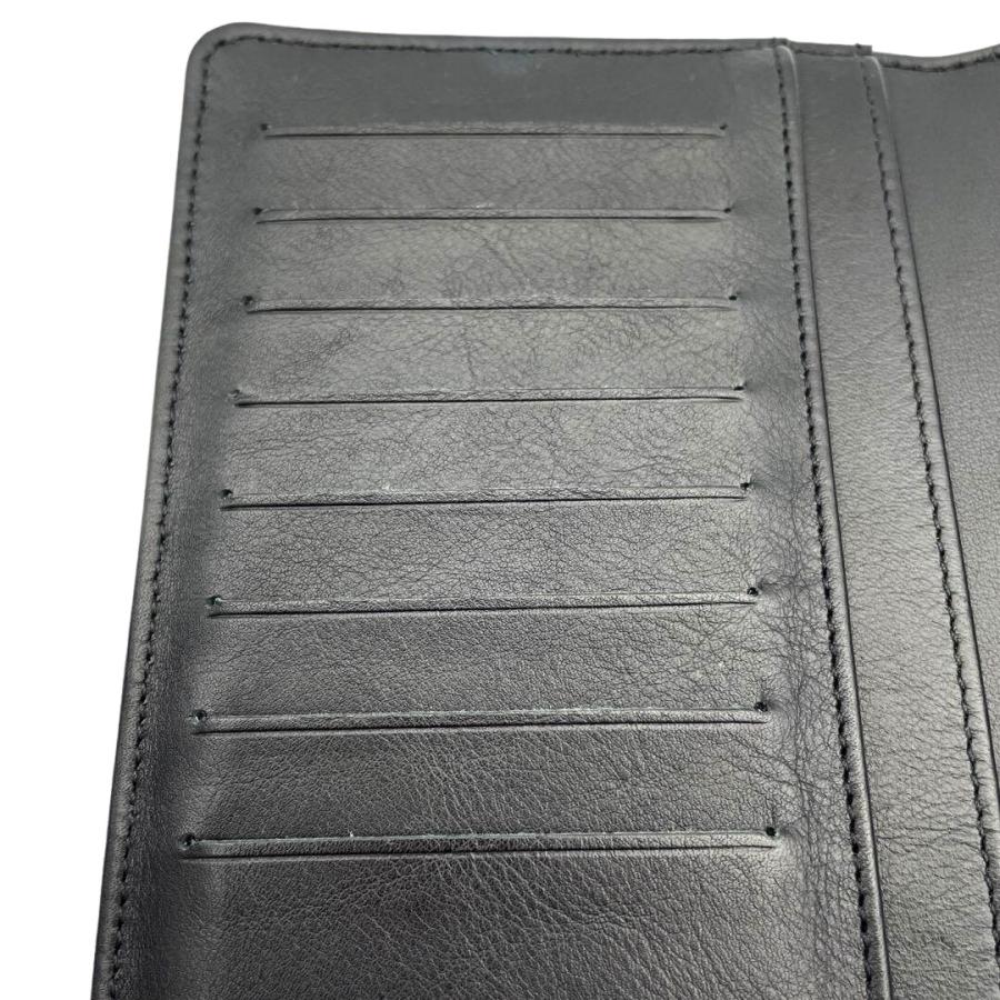 CHANEL シャネル 二つ折り長財布 セブルガ ココマーク キャビアスキン