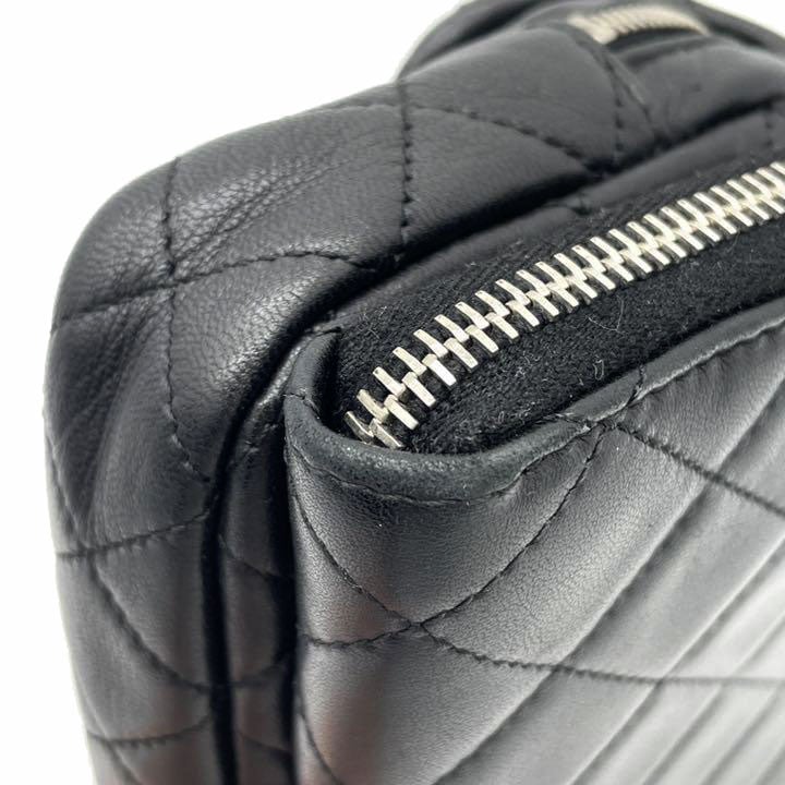 CHANEL シャネル ミニマトラッセ チェーンウォレット ポーチ ターン