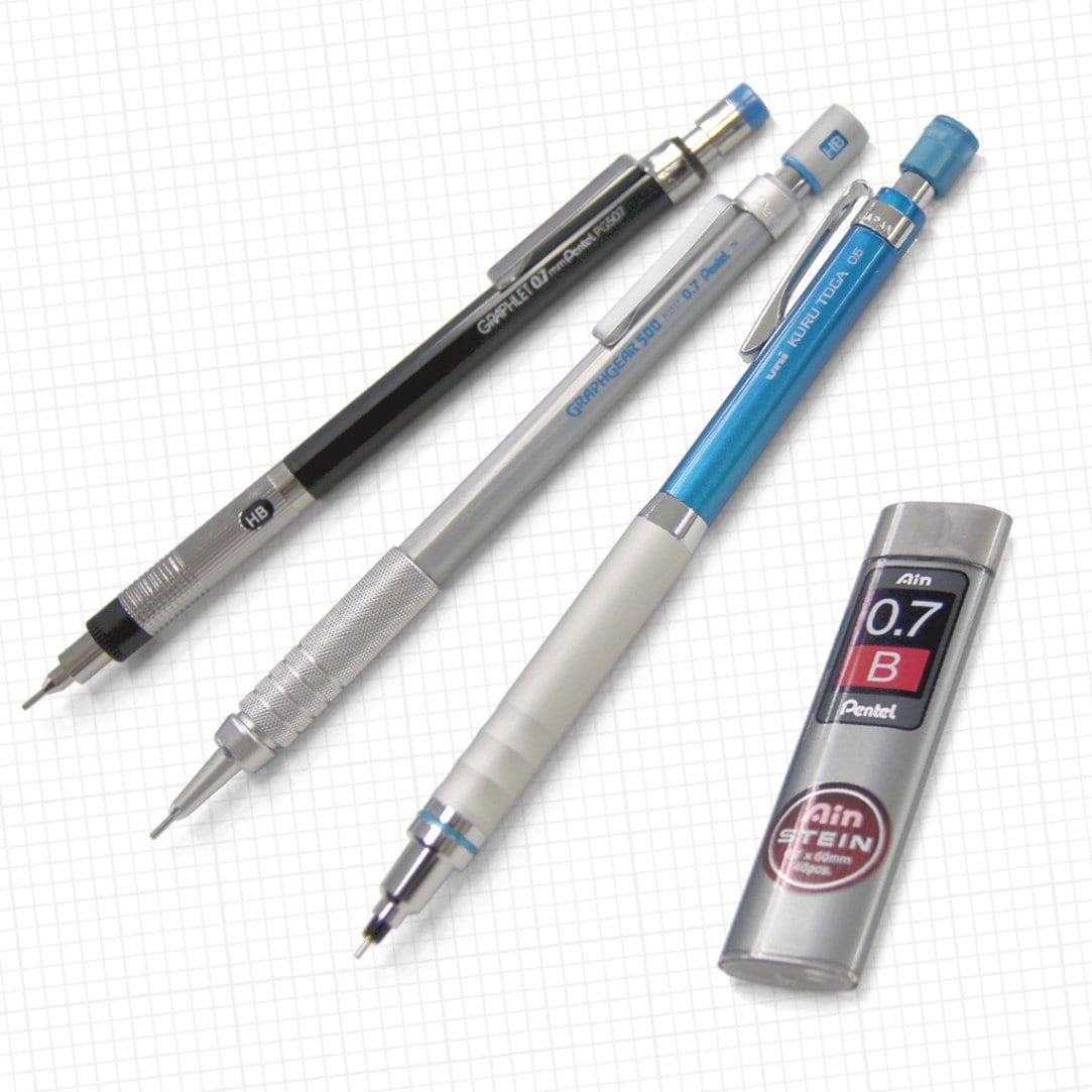 シャープペンシルセットA（2級建築士 設計製図試験に最適