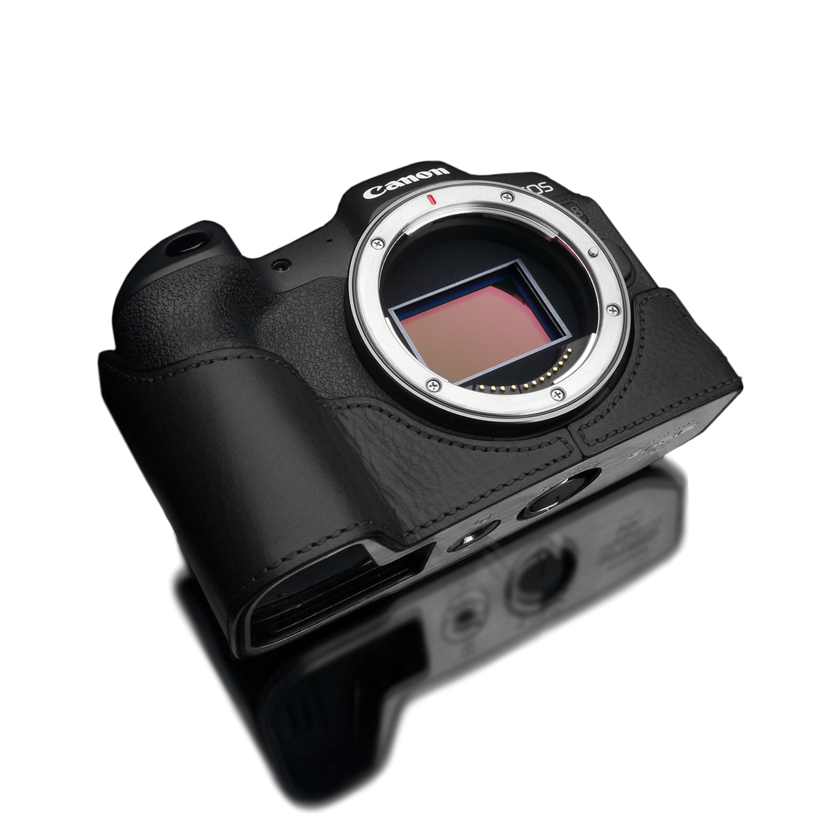 GARIZ Canon EOS R8/RP 兼用 本革カメラケース XS-CHEOSR8BK ブラック