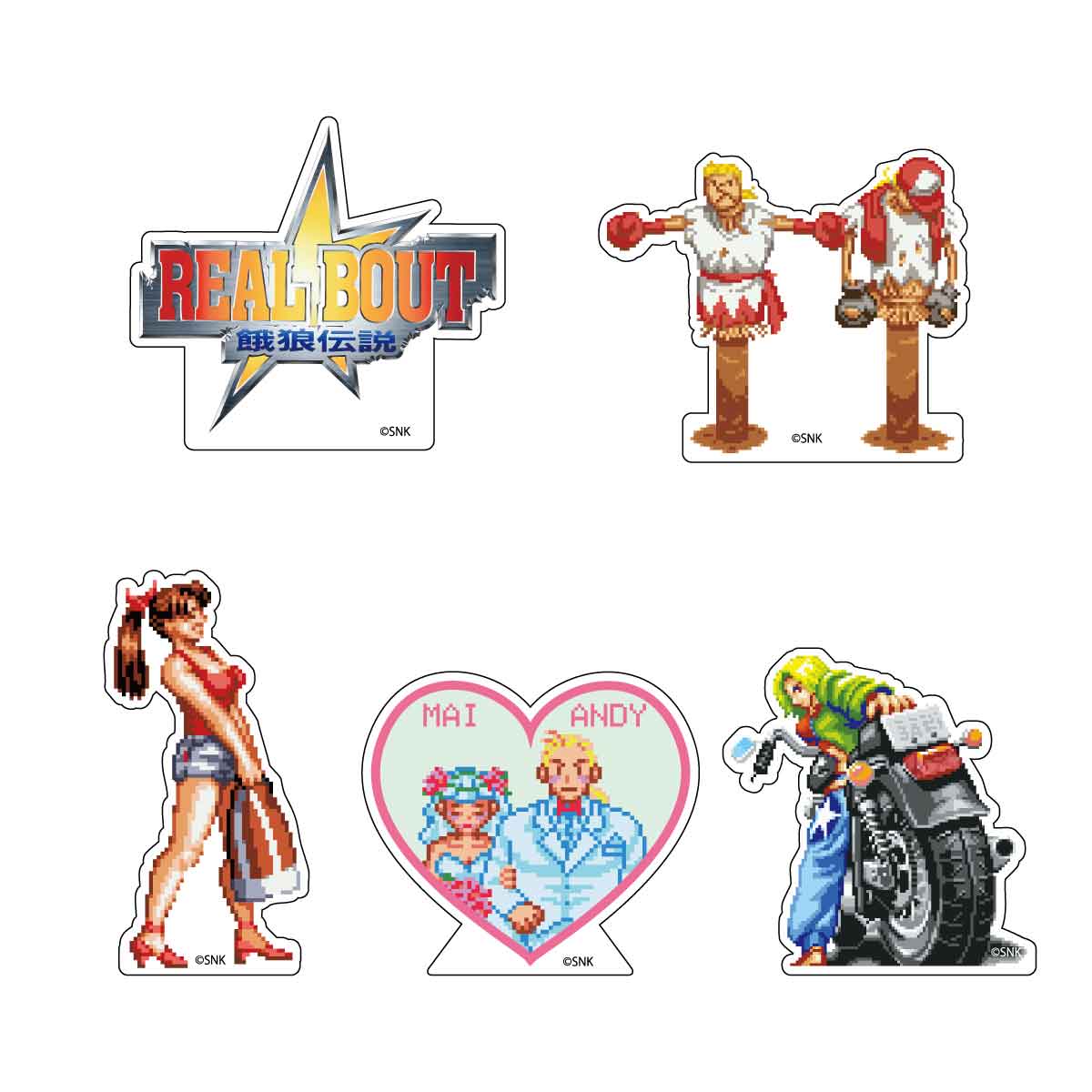 リアルバウト餓狼伝説 アクリルブロック(全5種) | アクリルブロック