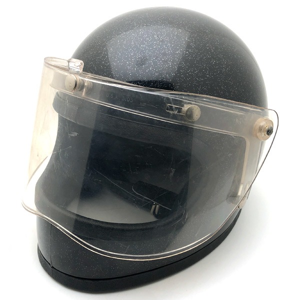 可変式シールド付 GRANT BLACK METALFLAKE 59cm | SPEED ADDICT