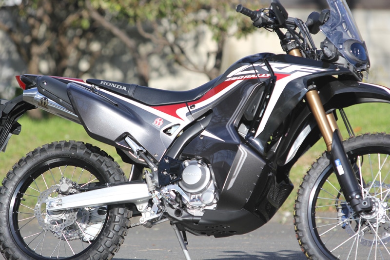 2017-2020 CRF250 Rally｜POWERBOX サイレンサー (2BK-MD44)［政府認証