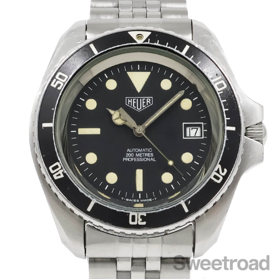 ホイヤー プロフェッショナル200mダイバー Ref.844-2 1980年代