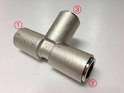 プロパンガス用 LPG FPジョイント FIT 15x15x10-L ソフレックス