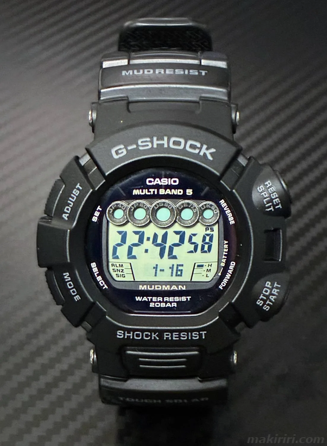 G-SHOCK】驚異の耐久性!18年間使い続けているMUDMAN(マッドマン