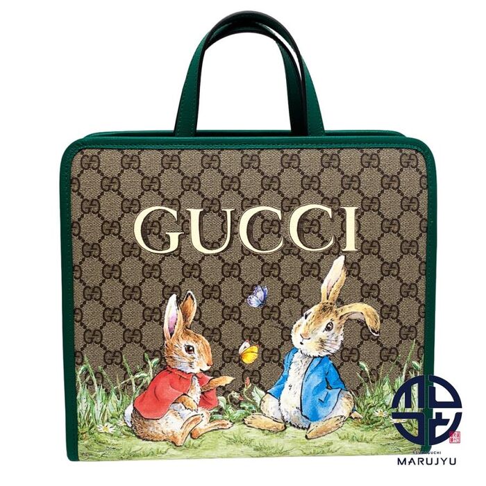 GUCCI/グッチ GGスプリーム ピーターラビット チルドレンズ トート