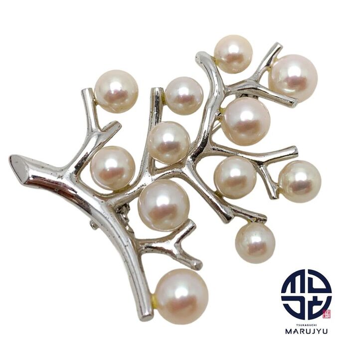 MIKIMOTO/ミキモト SILVER 幸福の木 アコヤパール ブローチ | 取引実績