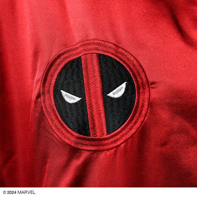 キャラジャン】デッドプール デッドプール/スプラッシュ スカジャン(L