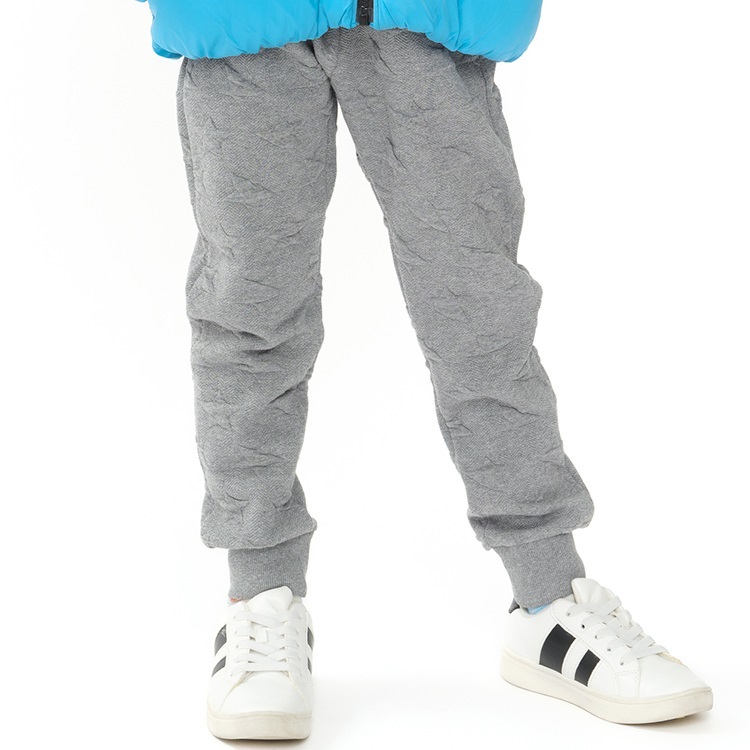 会員ランク別セール対象】星柄キルト裾リブロングパンツ ロングパンツ