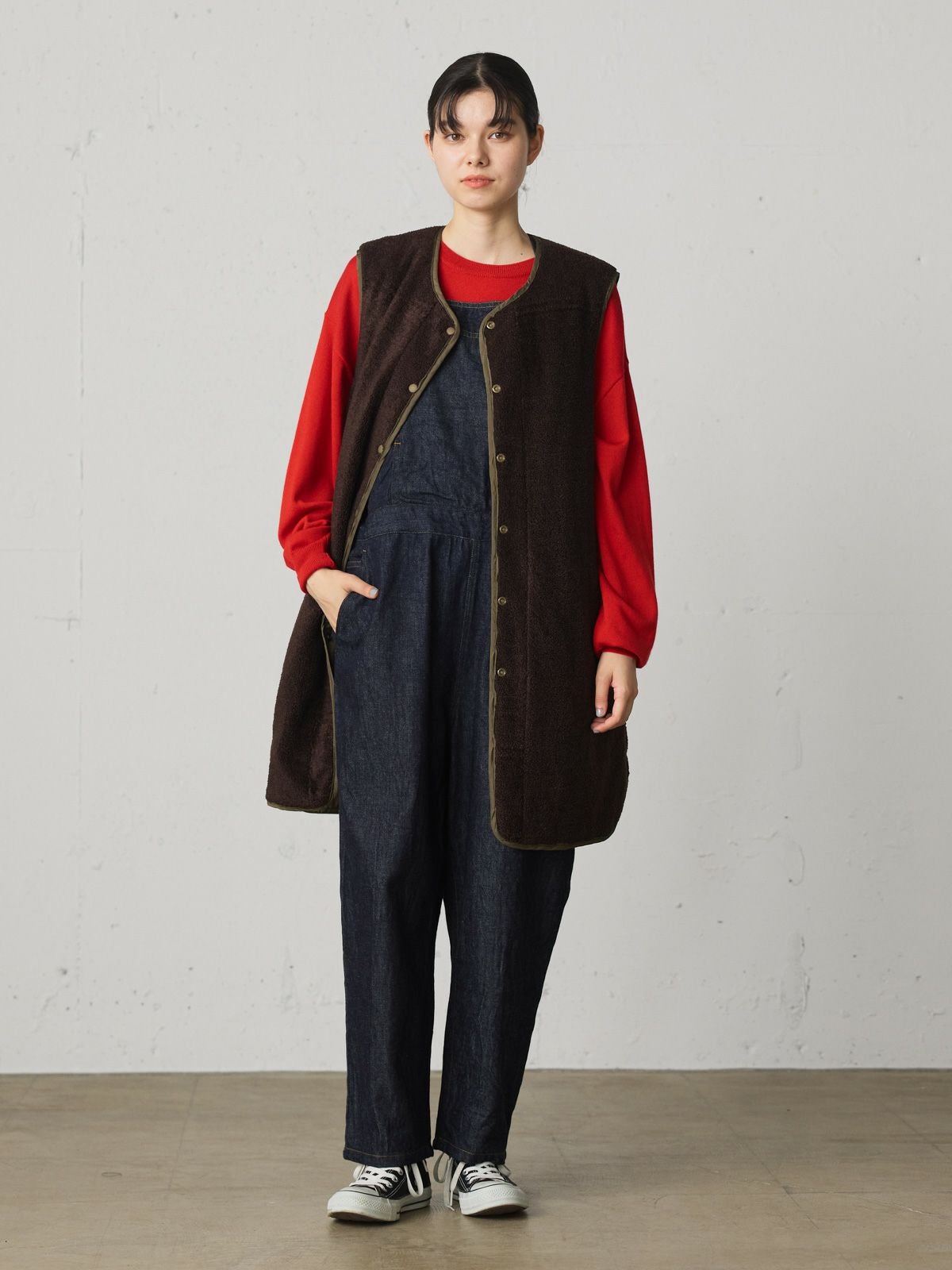 MidiUmi デニムオーバーオール｜ MARcourt ONLINE STORE - マーコート