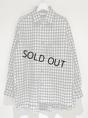 ANCELLM（アンセルム） C/R Check Over Shirt（C/Rチェックオーバー