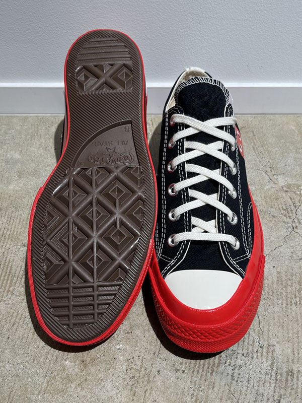 PLAY COMME des GARCONS × CONVERSE（プレイ コムデギャルソン