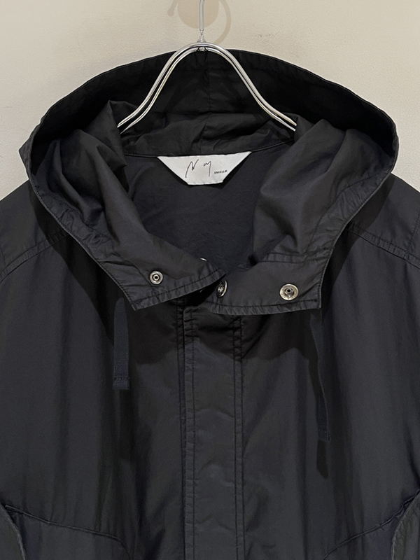 ANCELLM（アンセルム） Hooded Field Shirt Jacket（フーデッド