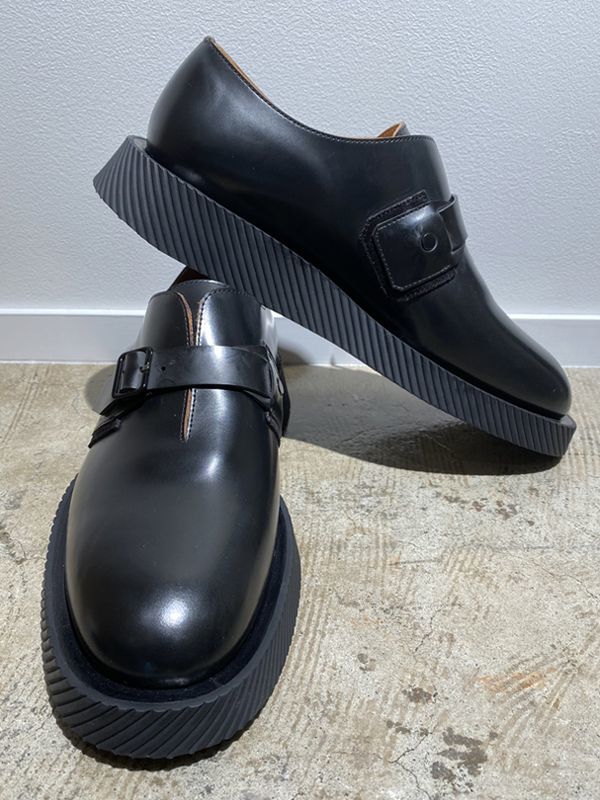 JIL SANDER（ジルサンダー） モンクストラップ レザーシューズ