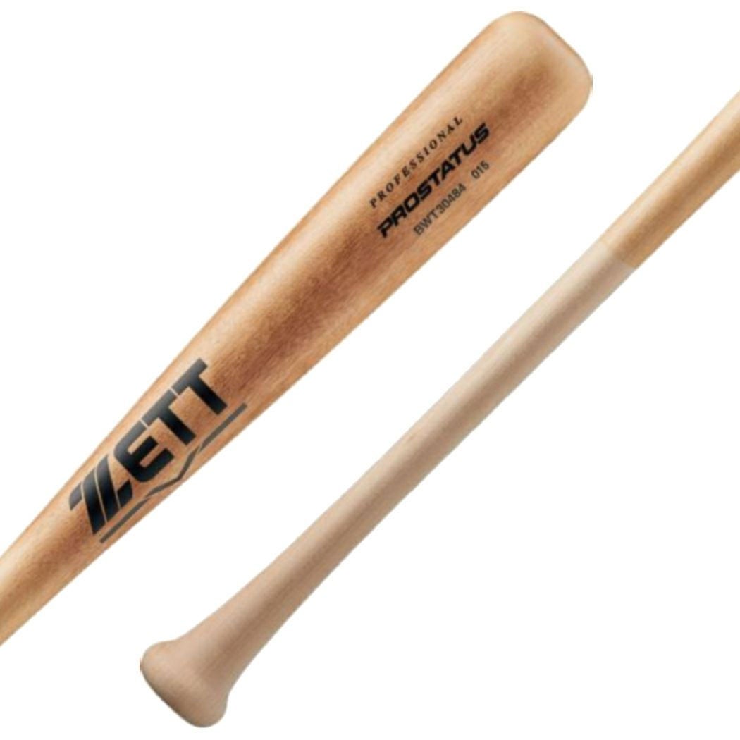ゼット ZETT プロステイタス PROSTATUS 軟式用木製バット 84cm 800g