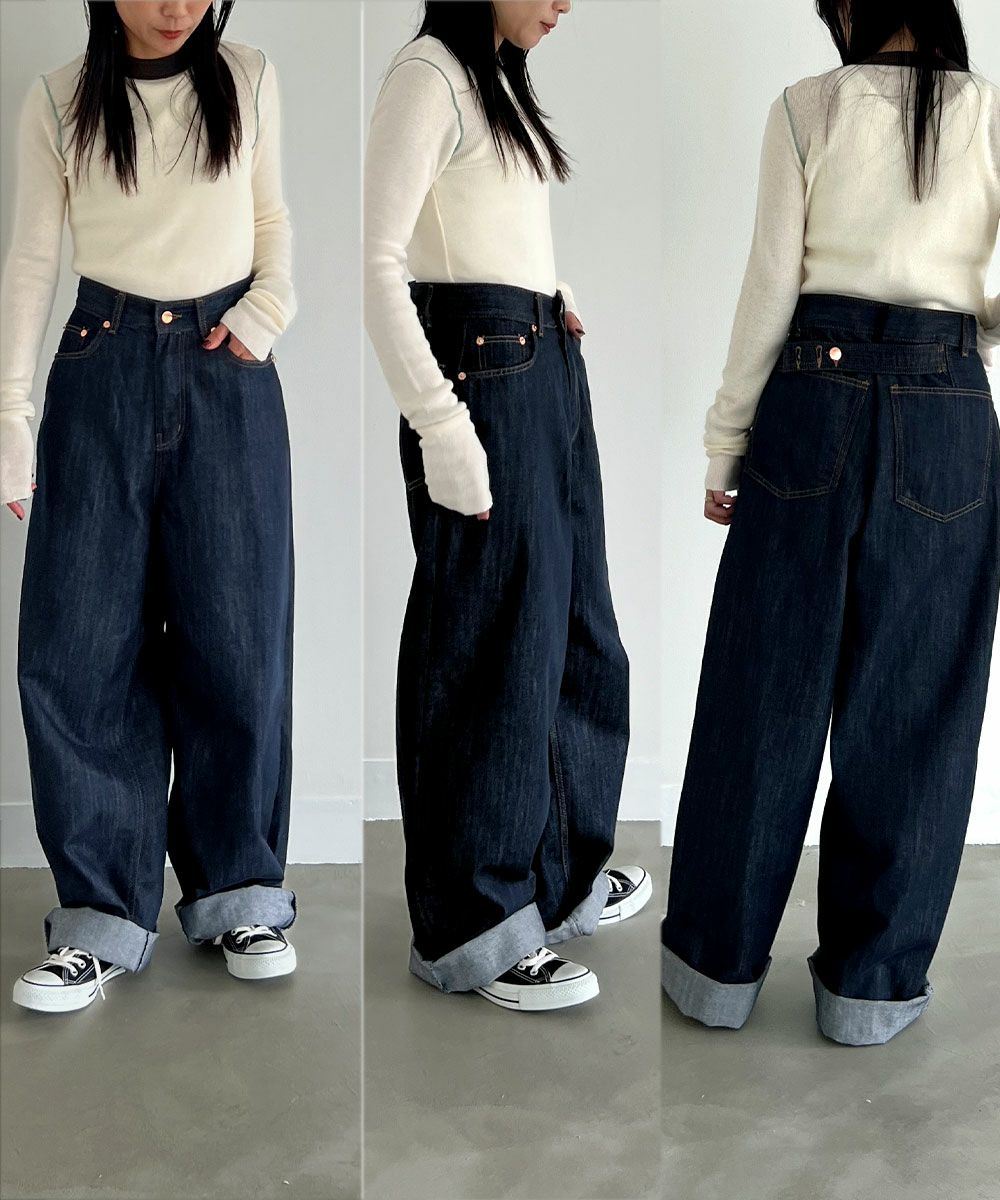 TUCK DENIM