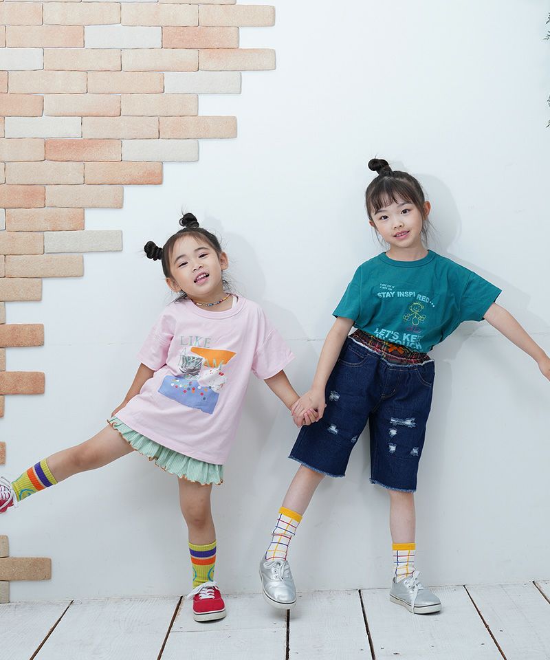 グラフィックプリントTシャツ ｜ トップス ｜ 子供服のセレクト