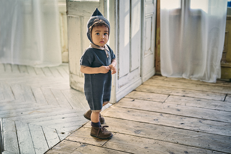 knit polo rompers ai | ギフト・スタイ・出産祝いのMARLMARL（マール