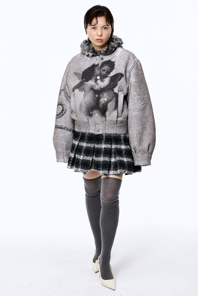 Angel Bomber Jacket - Gray - MASU– MASU Official Online Store