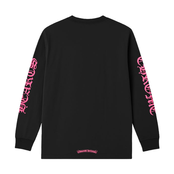 CHROME HEARTS / クロムハーツ ネック ロゴ ロング スリーブ Tシャツ