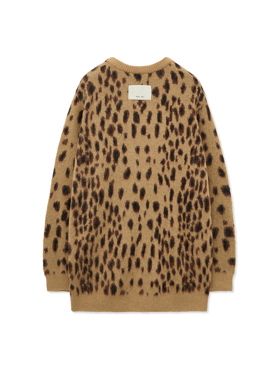 Matin Kim-BRUSHED LEOPARD CARDIGAN IN MIX│삼성물산 온라인몰 SSF Shop