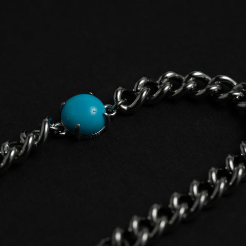 スリーピングビューティーターコイズTitaniumブレスレット – Mays