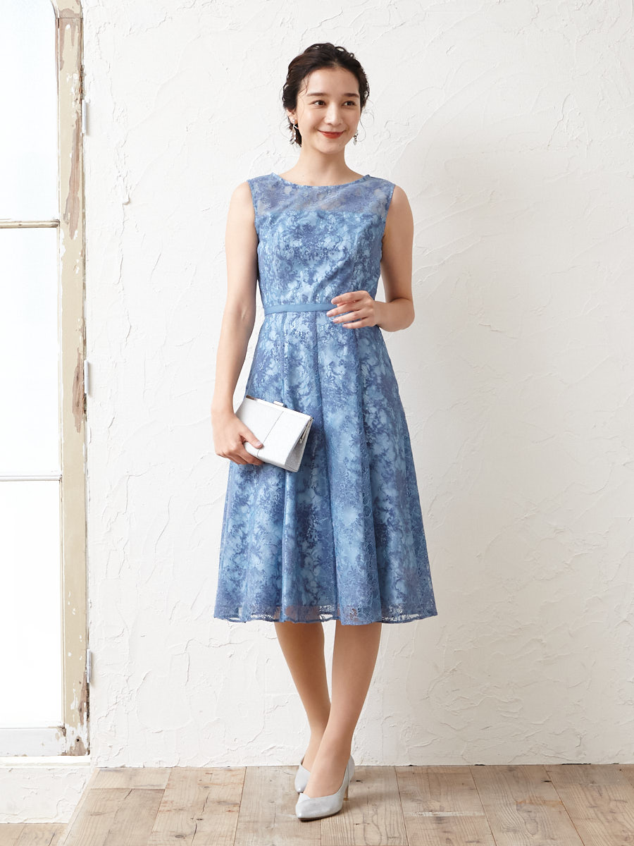 フロッキーラッセルドレス｜パーティードレスの通販AIMER（エメ）公式