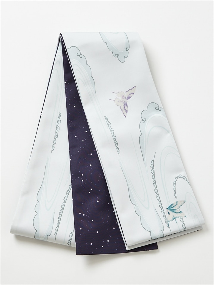 波紋レース半巾帯(FREE アイボリー): ふりふ ｜ミマツグループ