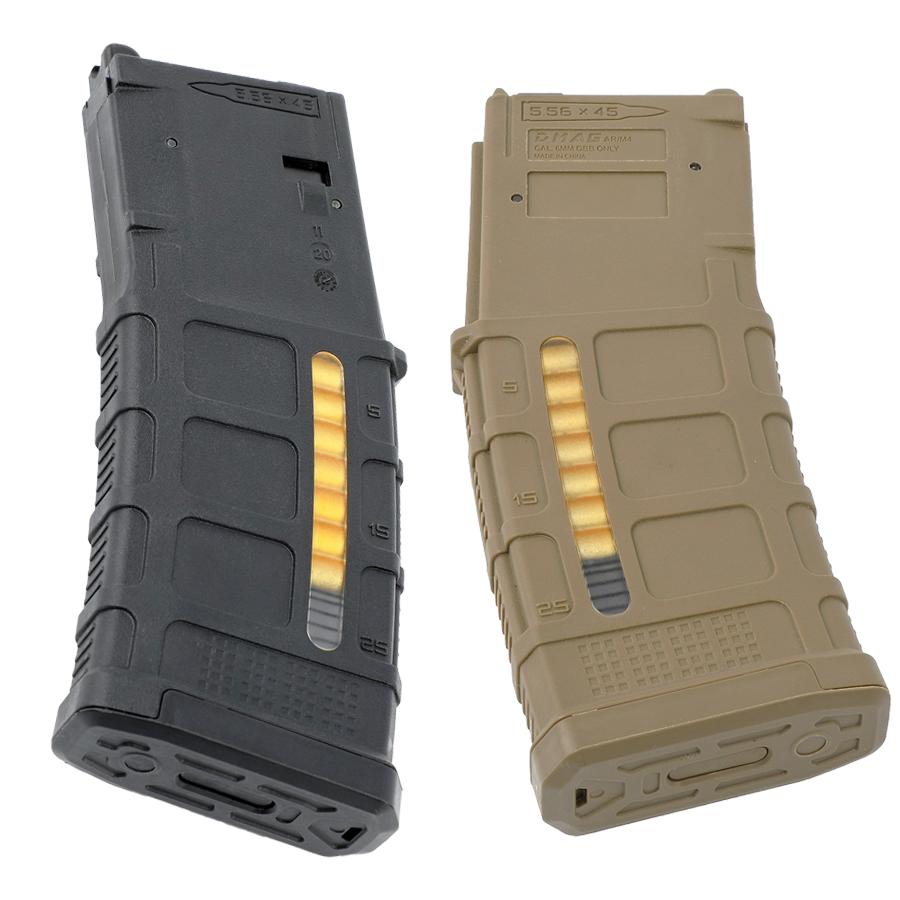 Double Eagle P-MAG (窓付き) タイプ マガジン (Ver2) (MWS対応) (BK