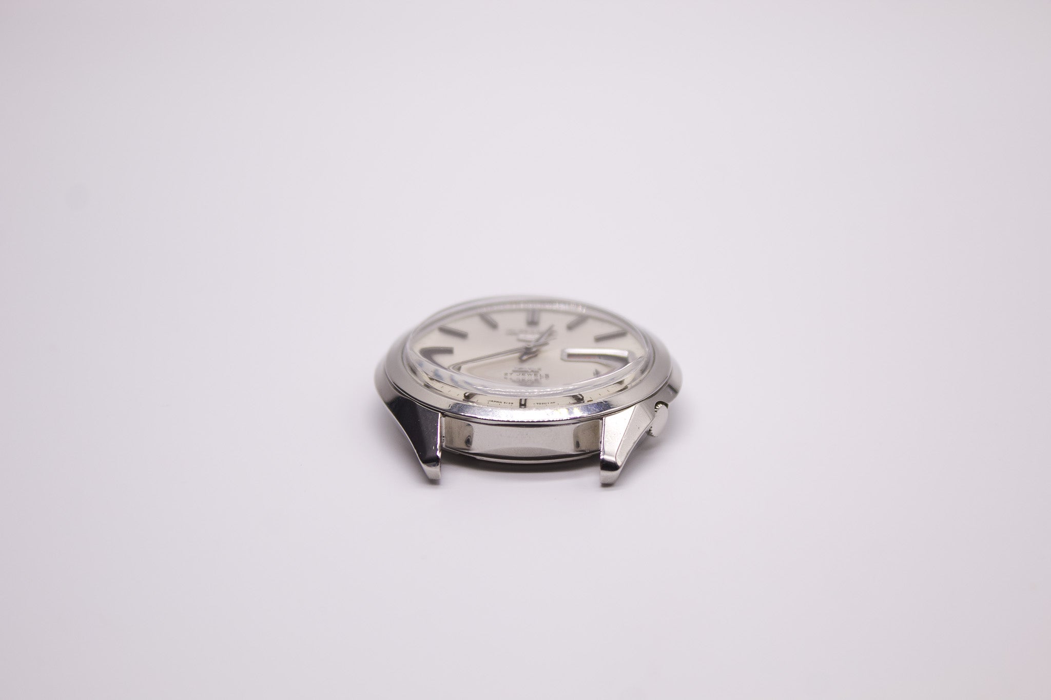 Serviced] 1968 Seiko 5 DX Silver Sunburst Dial Men's Wrist Watch