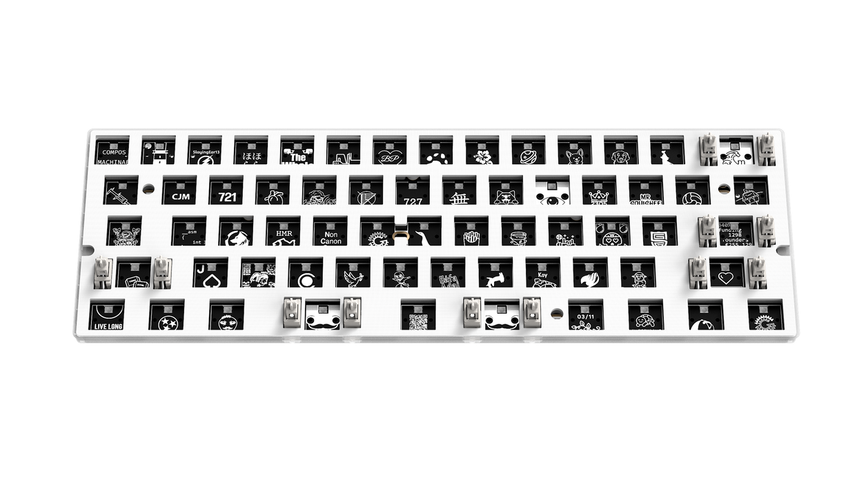 Wooting 60HE V2 Magnetic 8K Keyboard PCB Module