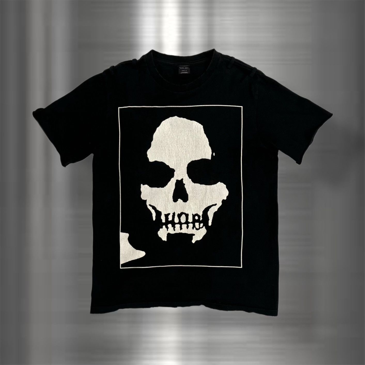 Number (N)ine number nine skeleton Charles Manson tee | Grailed