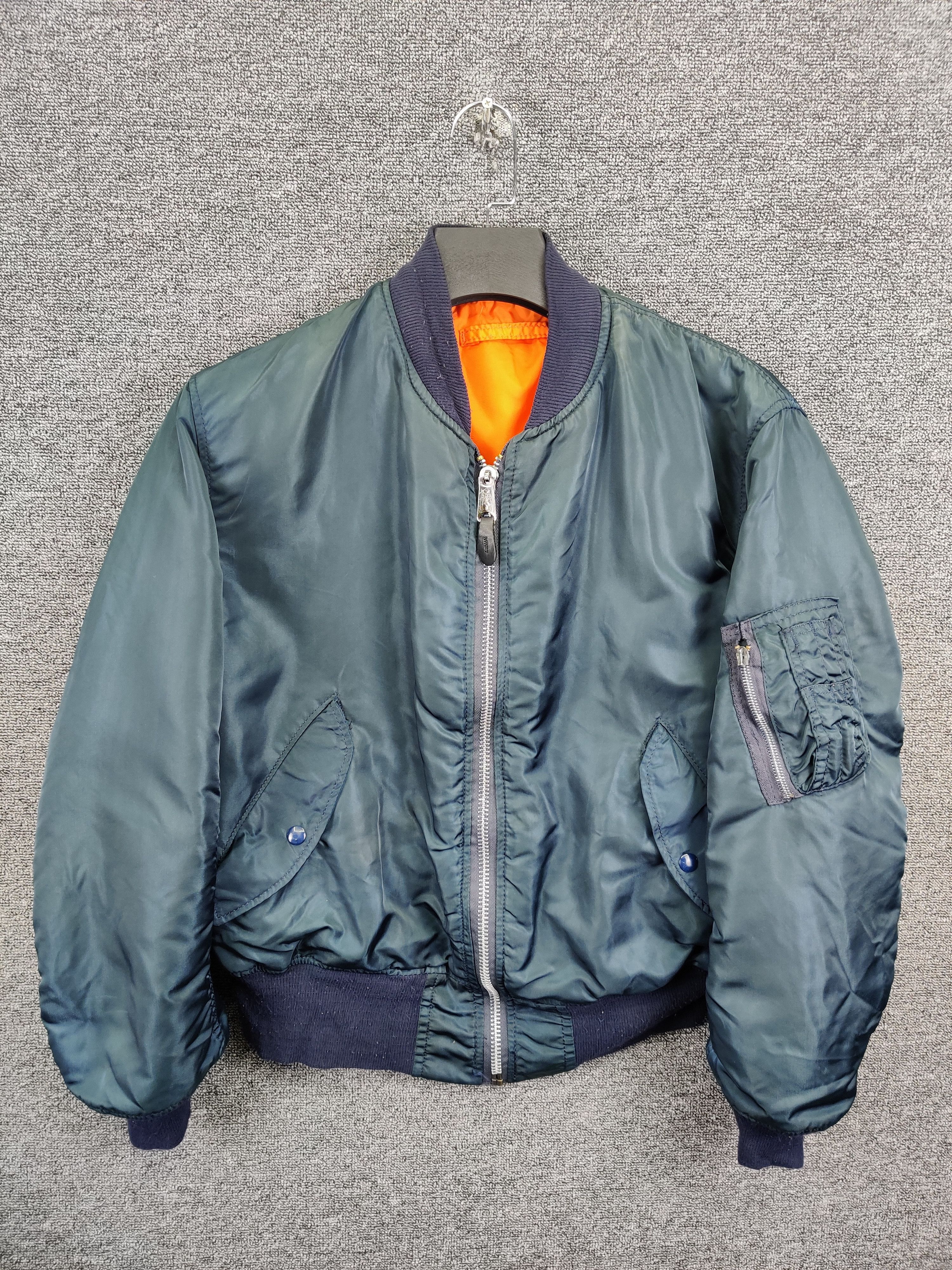 90s ALPHA USA製 1950 vintage MA-1 size M 90s USA made ALPHA 1950