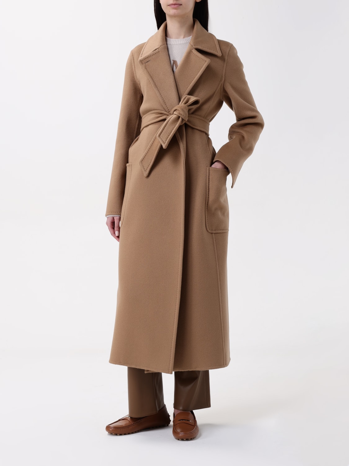 Max Mara コート レディース - キャメル | 2511011041600 | GIGLIO.COM