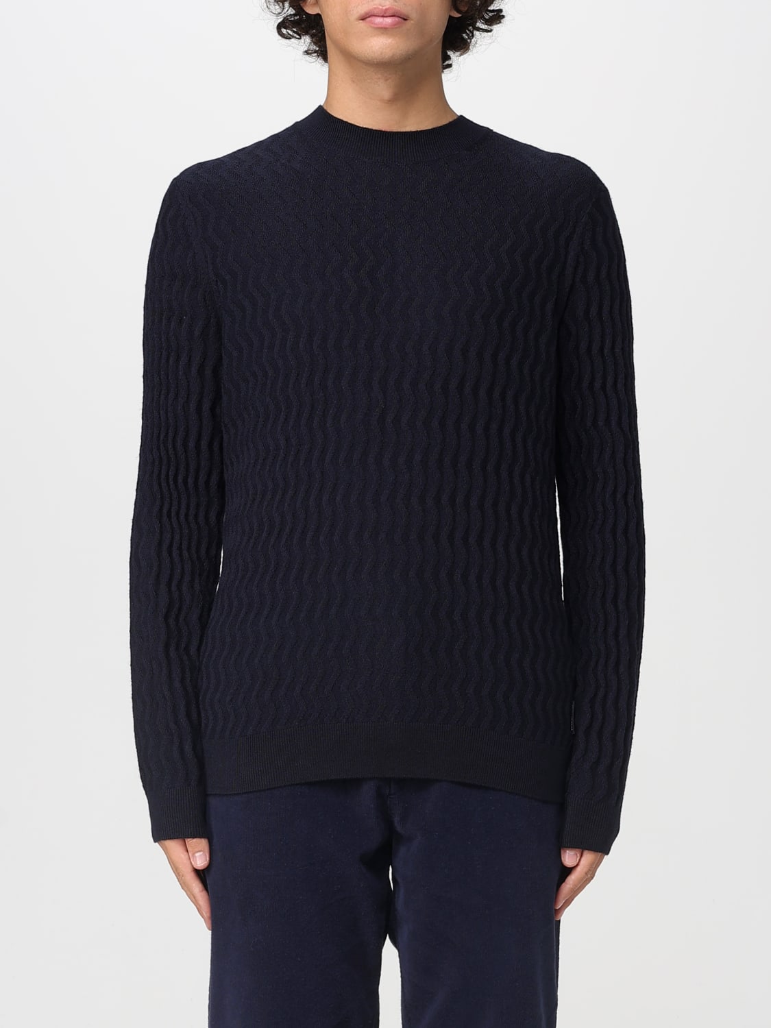 Armani Exchange Sweater men - Navy | XM001560AF11982 | GIGLIO.COM