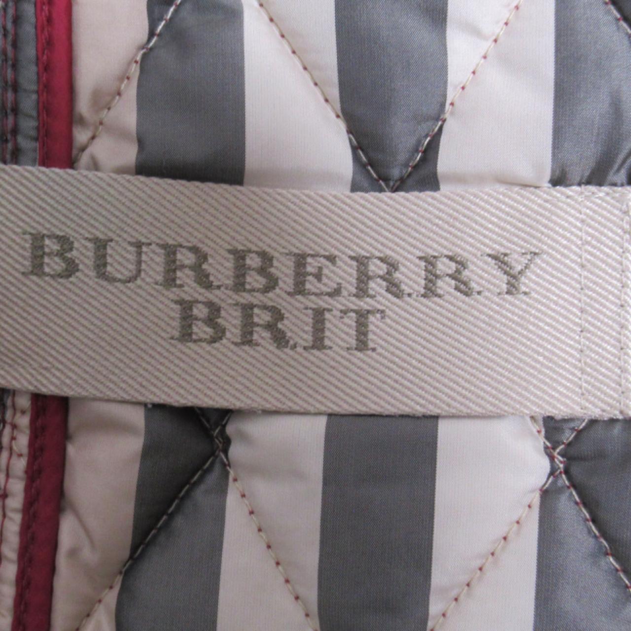 Burberry Brit Women's Kencott Quilted Jacket Red  | Depop