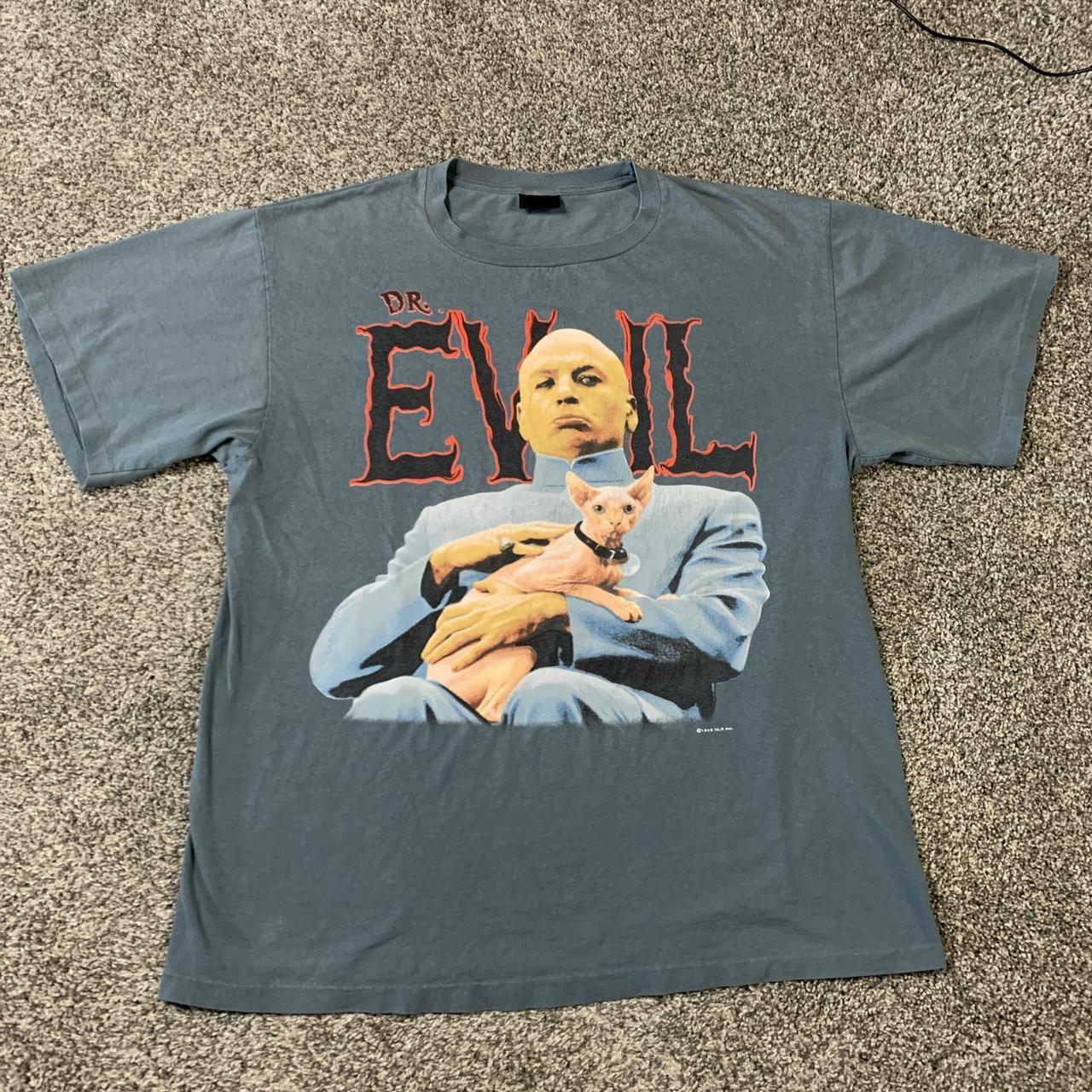 Vintage 1999 dr evil Austin powers t shirt size | Depop