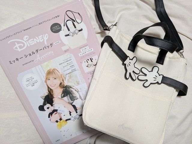 あいにゃんプロデュース♡「Areeam」のミッキーショルダーバッグが
