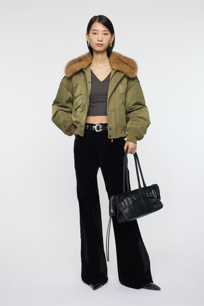 MOUSSY | VELVET LONG LEG フレア (フレア ) |SHEL'TTER WEBSTORE