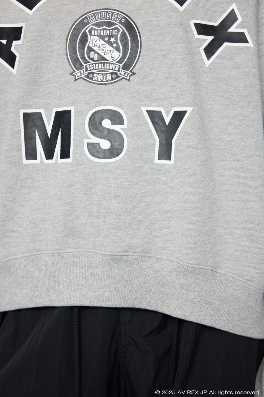MOUSSY | AVIREX SWEAT プルオーバー (Tシャツ・カットソー(長袖