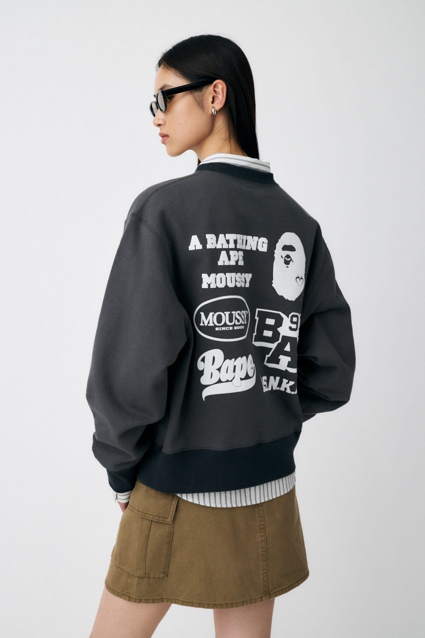 MOUSSY | BP/MS RELAXED FIT クルーネック (スウェット・パーカー