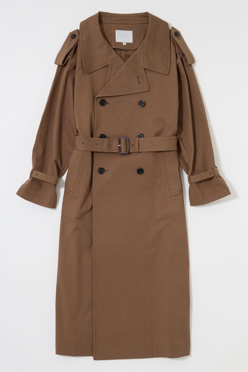MOUSSY | 【otonaMUSE掲載】OVER トレンチコート (コート ) |SHEL'TTER