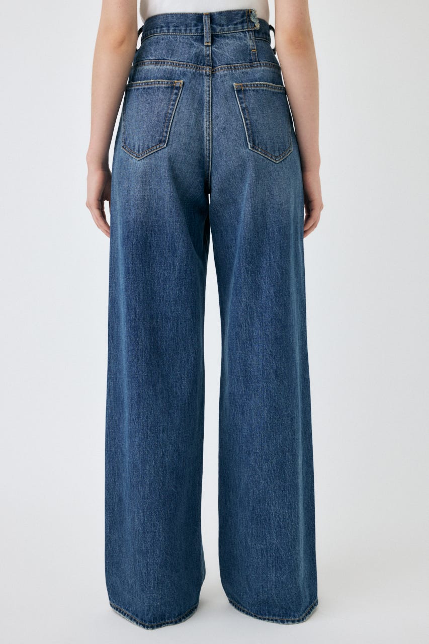 MOUSSY | CROSS WAIST WIDE STRAIGHT (ワイド ) |SHEL'TTER WEBSTORE