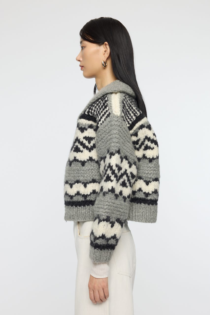 MOUSSY | COWICHAN KNIT カーディガン (カーディガン ) |SHEL'TTER