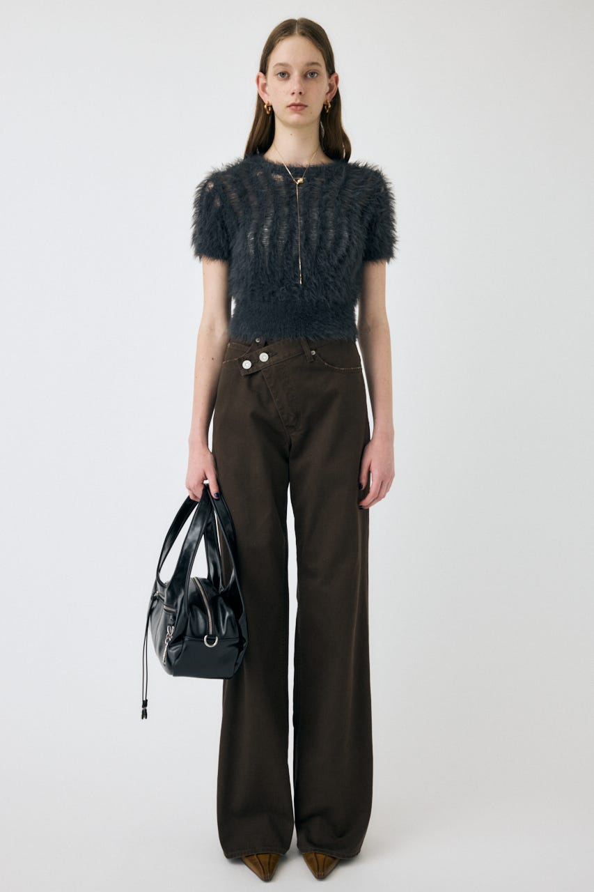 MOUSSY | 【ViVi掲載】SHEER SHAGGY ニット (ニット ) |SHEL'TTER WEBSTORE