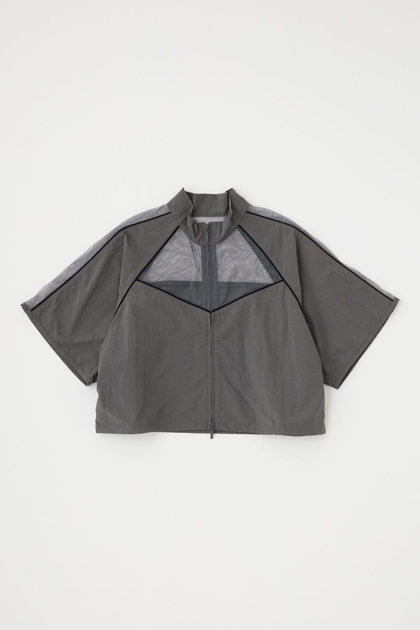 MOUSSY | PIPING HALF SLEEVE トラックジャケット (その他アウター