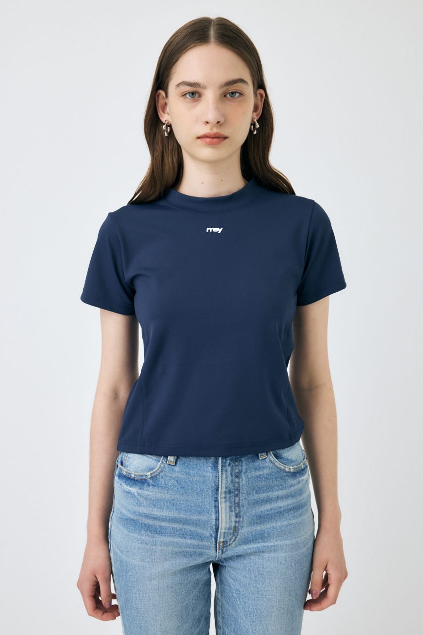 MOUSSY | BASIC タイニー TEE (Tシャツ・カットソー(半袖) ) |SHEL