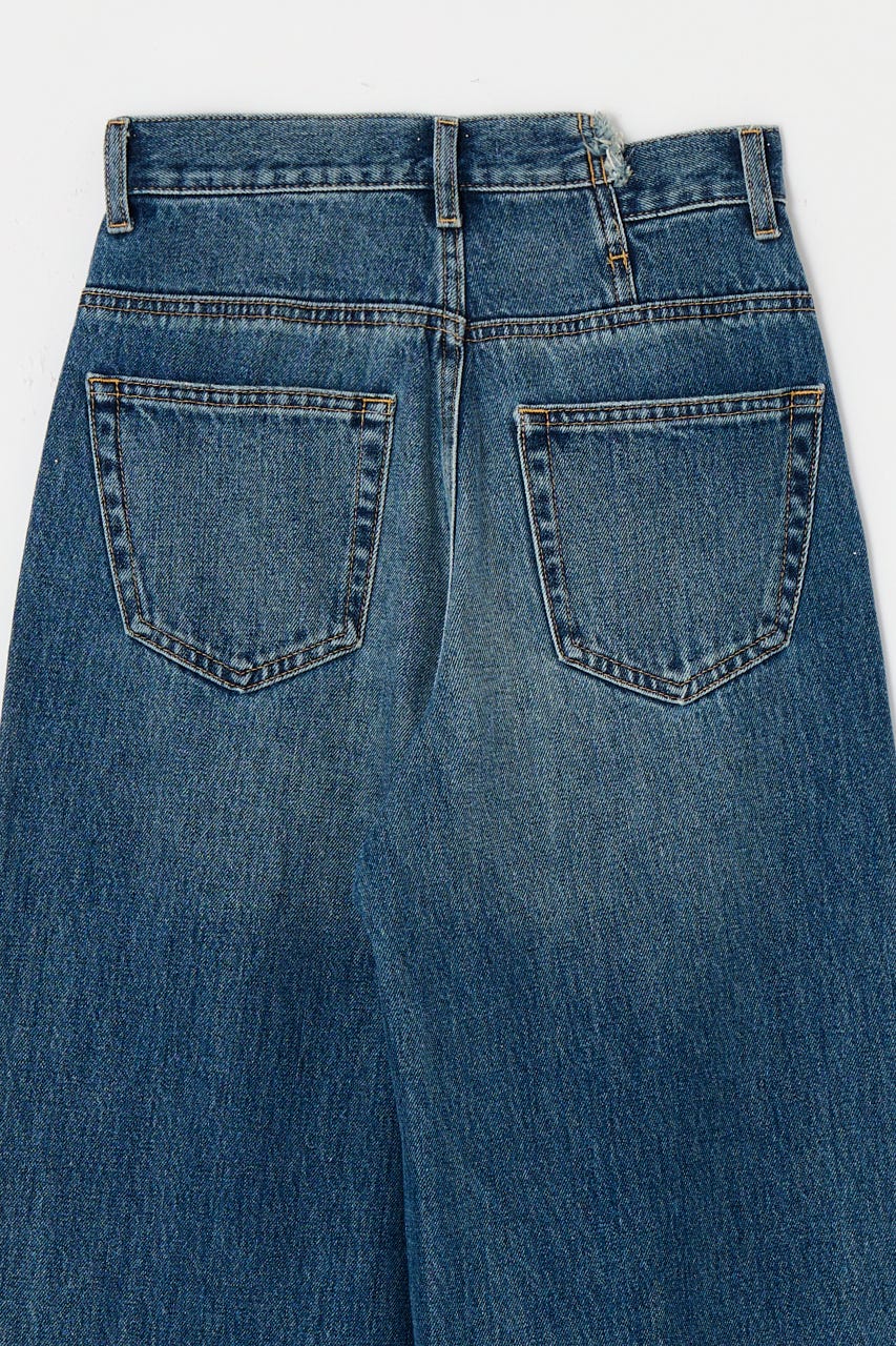 MOUSSY | CROSS WAIST WIDE ストレートSサイズ (ワイド ) |SHEL'TTER