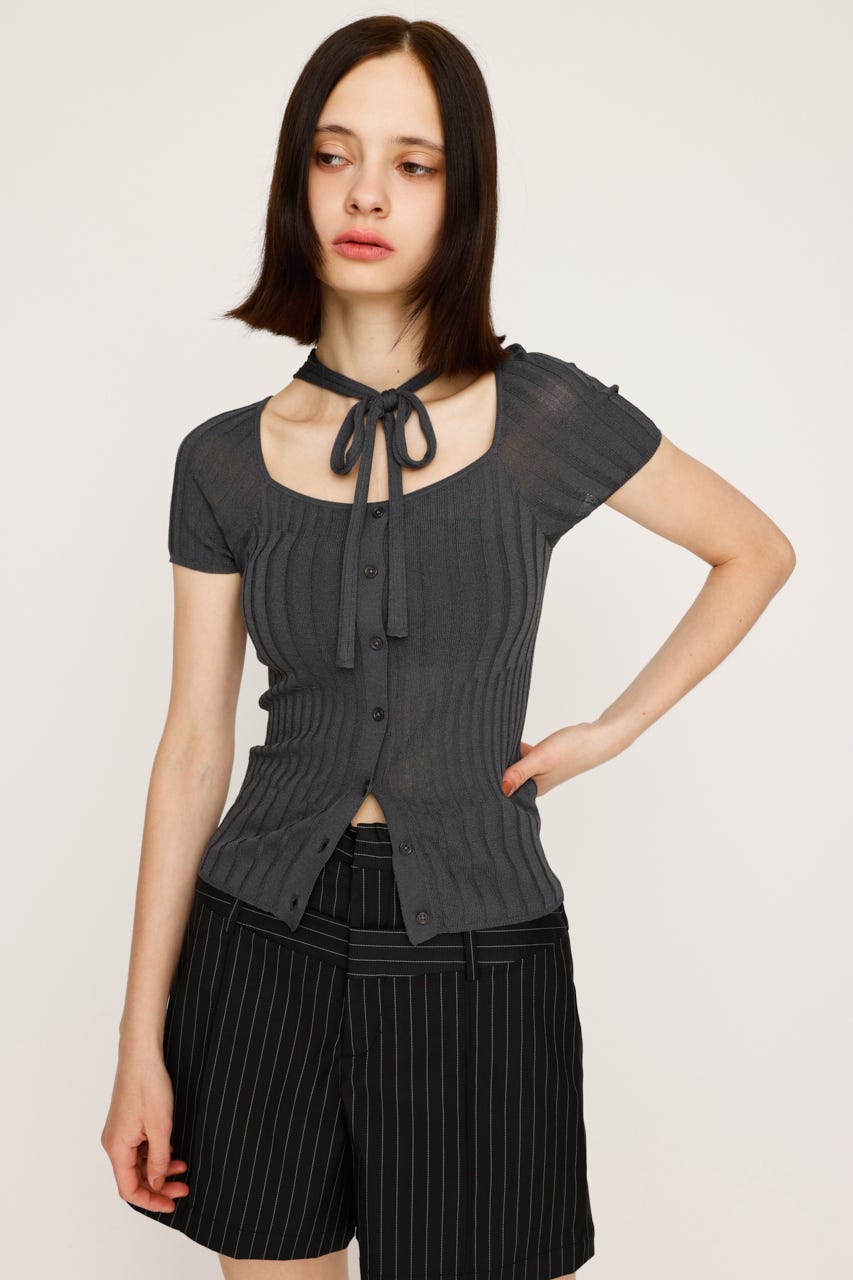 SLY | TIE DESIGN HG トップス (ニット ) |SHEL'TTER WEBSTORE